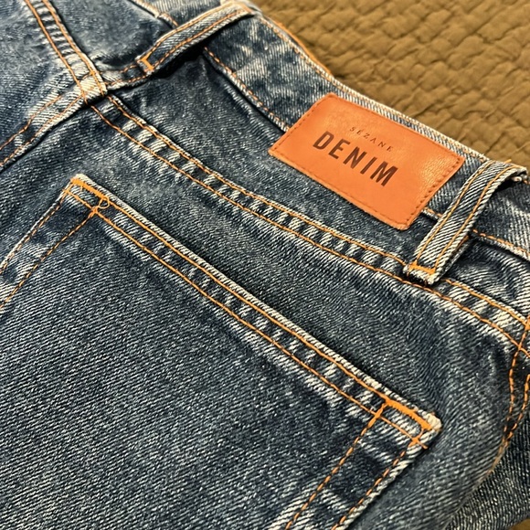 Sezane - Brut Sexy Jeans - Denim Blue - Picture 4 of 15
